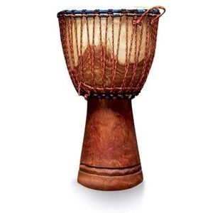 KANGABA DJEMBE MALI PETIT (Diam 22/23 cm - H. 36 cm) + Housse