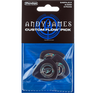 DUNLOP 546PAJ200 MEDIATOR SIGNATURE ANDY JAMES FLOW 2,00mm (3)