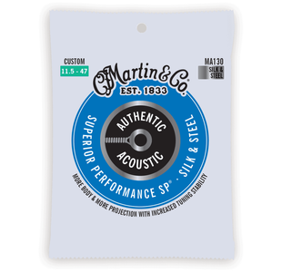 MARTIN MA130 AUTHENTIC JEU CORDES FOLK BRONZE CUSTOM 11,5-47