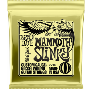 ERNIE BALL 2214 MAMMOTH SLINKY JEU CORDES GUIT. ELEC. 12-62
