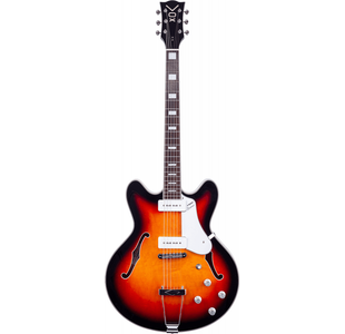 VOX BC-V90-SB "BOBCAT V90" GUITARE JAZZ ELECTRIQUE SUNBURST
