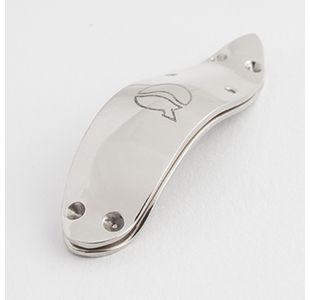 LEFREQUE 55mm DR RED BRASS/SIVER PLATED PONT HARMONIQUE ANCHE DOUBLE