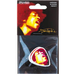 DUNLOP JHP03H MEDIATOR JIMI HENDRIX ELECTRIC LADYLAND HEAVY (6)