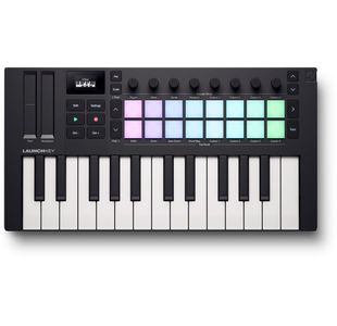 NOVATION LAUNCHKEY-MN25-MK4 CLAVIER MAITRE 25 MINI-TOUCHES & 16 PADs