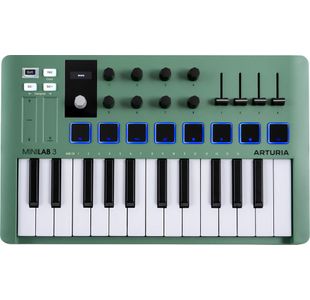 ARTURIA MINILAB MK3 MINT CLAVIER MAITRE USB 25 TOUCHES MENTHE