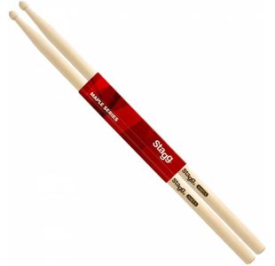 STAGG SM5A PAIRE DE BAGUETTE 5A MAPPLE OLIVE BOIS