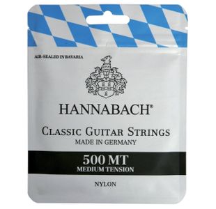 HANNABACH 500MT JEU DE CORDES GUITARE CLASSIQUE TIRANT MEDIUM