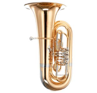 B&S GR55-L "PT-600" TUBA SIB 4 PALETTES VERNI avec housse