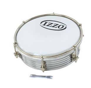 FUZEAU TAMBORIM FIBRE (peau plastique) diam.15 cm + baguette