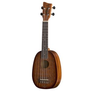 GEWA MANOA KALEO K-PA UKULELE PINEAPPLE SAPELLI NAT. "WHISKY" +housse