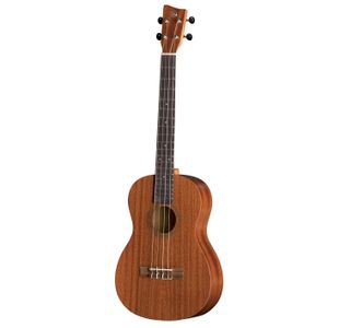 GEWA MANOA KALEO K-BA UKULELE BARYTON SAPELLI NAT. "CHEVRON" + housse
