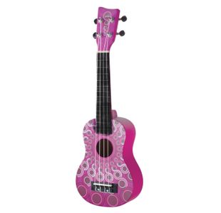VGS MANOA WAIMEA W-SO-MP UKULELE SOPRANO "MANDALA" ROSE + housse