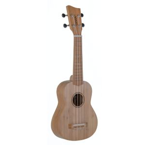 VGS MANOA KALEO K-SO-BB UKULELE SOPRANO BAMBOU NATUREL + housse