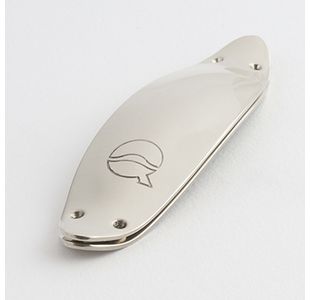LEFREQUE 76mm REDBRASS/SILVER PLATED PONT HARMONIQUE