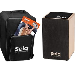 SELA SE158FR PRIMERA BLACK BUNDLE PACK CAJON  + ACCESSOIRES + METHODE