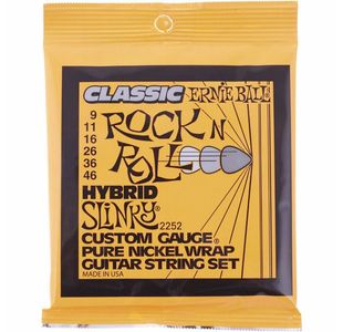 ERNIE BALL 2252 SLINKY CLASSIC PURE NICKEL JEU ELECTRIQUE 9-46