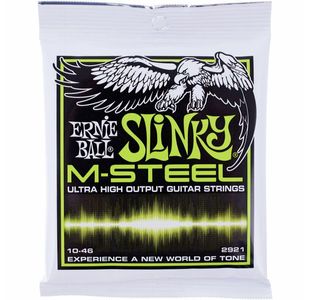 ERNIE BALL 2921 SLINKY M-STEEL JEU GUITARE ELECTRIQUE 10-46