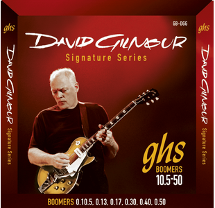 GHS DGG "DAVID GILMOUR" JEU DE CORDES ELECTRIQUES ROUGE 10,5-50