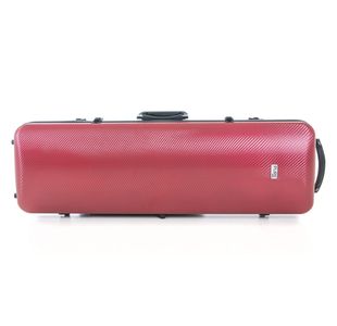 GEWA PURE ETUI RECTANGULAIRE VIOLON 4/4 POLYCARBONATE 2.4 ROUGE