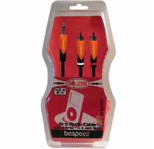 BESPECO SLYMSR300 CABLE 1 JACK STEREO DIAM. 3.5mm / 2 CINCH MALE - 3m
