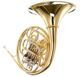 HANS HOYER G10A-L1 COR DOUBLE VERNI avec étui/embouchure