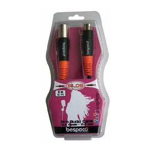 BESPECO SLFM300 CABLE XLR FEMELE/XLR MALE 3m