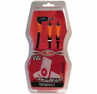 BESPECO SLYMPR300 CABLE 1 JACK STEREO DIAM. 3.5mm 90°/2 CINCH MALE-3m
