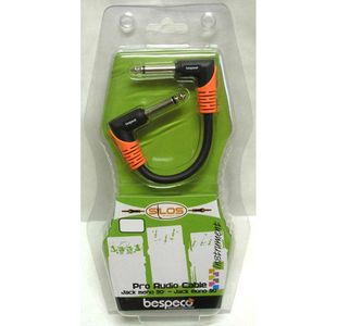 BESPECO SLPP015 CABLE JACK MONO 90°/JACK MONO 90° - 15cm