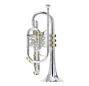 BESSON BE2028-S PRESTIGE CORNET PRO SIB ARGENTE avec étui