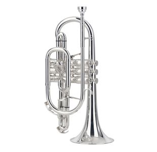 BESSON BE928G-S SOVEREIGN CORNET PRO SIB ARGENTE avec étui