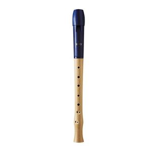 MOECK FLAUTO 1-PLUS 1023 FLUTE A BEC ERABLE/TETE SYNTHETIQUE BLEUE