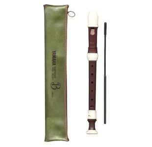 YAMAHA YRS 322B FLUTE A BEC SOPRANO RESINE IMITATION BOIS ROSE