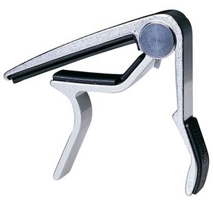 DUNLOP 88FDN CAPODASTRE TRIGGER CHROME GUITARE CLASSIQUE