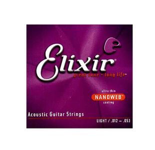 ELIXIR NANOWEB 11052 JEU CORDES GIT. FOLK / LIGHT 12-53