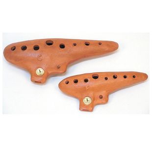 SCHWARZ C8 OCARINA "DO" EN TERRE CUITE - Avec Housse