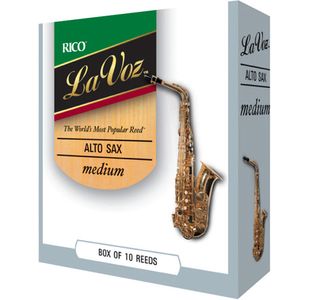 D'ADDARIO LA VOZ ANCHES SAXOPHONE ALTO SOFT - Boite de 10