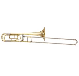 YAMAHA YSL 448GECN TROMBONE COMPLET grosse perce verni avec étui