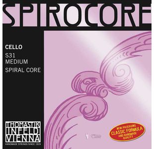THOMASTIK SPIROCORE CELLO 1/2 - SOL ACIER CHROME