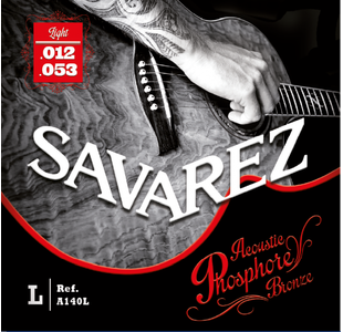 SAVAREZ A140L ACOUSTIC PHOS. BRONZE JEU DE CORDES GUITARE FOLK 12-53