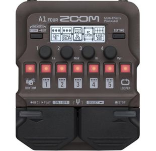 ZOOM A1 FOUR PEDALE MULTI-EFFETS POUR INSTRUMENT ACOUSTIQUE