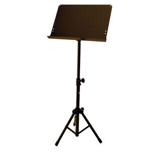 NOMAD NBS1308 PUPITRE ORCHESTRE NOIR PLATEAU PLEIN
