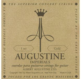 AUGUSTINE IMP3-SOL IMPERIAL GOLD CORDE SOL POUR GUITARE CLASSIQUE