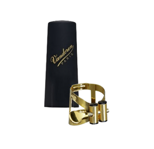 VANDOREN LC58AP LIGATURE M/O VIEIL OR SAXOPHONE TENOR + C. BEC PLAST.