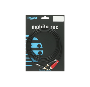 KLOTZ AY7-0100 CABLE MINI JACK TRS/ 2 RCA CONTACT OR 1m