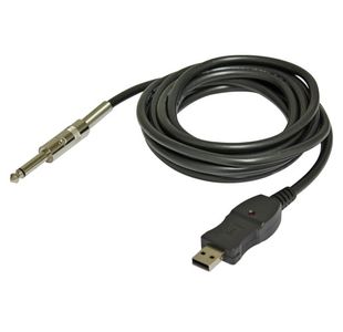 BESPECO BMUSB300 CABLE USB POUR GUITARE (Jack male / USB)