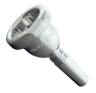 BACH 2G EMBOUCHURE TROMBONE GROSSE PERCE - argentée