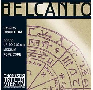 THOMASTIK BELCANTO BC600S JEU CORDES CONTREBASSE 3/4
