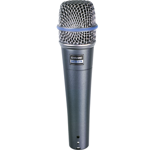 SHURE BETA57A MICRO DYNAMIQUE POUR INSTRUMENT - SUPERCARDIOIDE