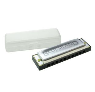 HOHNER BLUES BAND HARMONICA 10 TROUS C