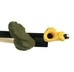 THINGS4STRINGS "BUDDIES FROG&FISH" VERT/JAUNE POSITION ARCHET VLN/VLA
